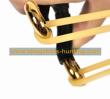 Professional Pocket Slingshot Hand Catapult Golden