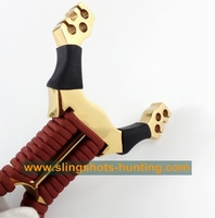 Hunting Slingshot Powerful & Accuracy 2/4/6 Bands Golden