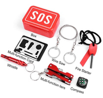 Outdoor Emergency Survival Kit 6 Tools