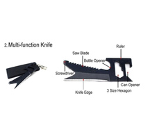A Multi-function Tools Kit For Outdoor Survival