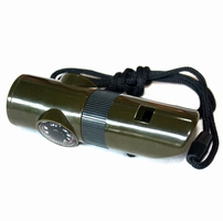 Survival Whistle Kit 7-in-1 For Outdoor Emergency